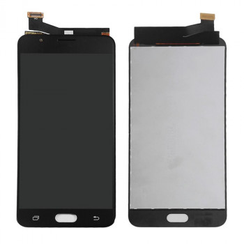 Buy Now LCD With Touch Screen For Samsung Galaxy J7 Prime - Black Display Glass Combo Folder